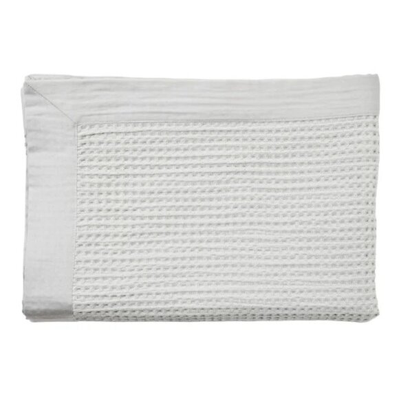 Jennifer Adams Cotton Waffle Throw, NWT - Picture 2 of 3